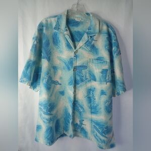 *Rincon, Malibu, San Onofre, Wind And Sea Button Down Surf Shirt